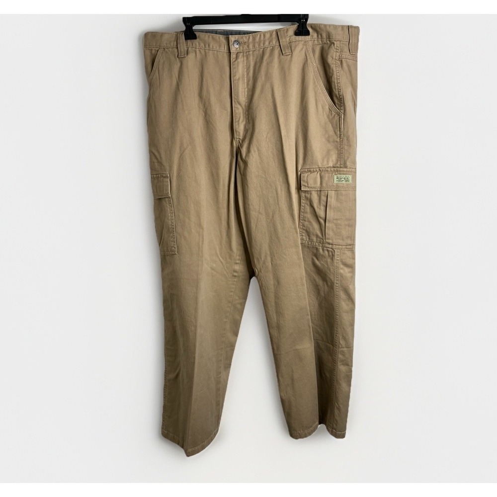 Wrangler Authentics Men's Cargo Pants Regular Fit Rip-Stop Sz 40